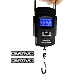 Electronic Portable Fishing Hook Type Digital LED Screen Luggage Weighing Scale, 50 kg for Rs.272 @ Amazon