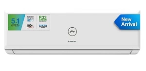 Godrej 5-in-1 Convertible Cooling 2023 Model 1.5 Ton 4 Star Split Inverter with 4 Way Swing and Tri Filtration System AC for Rs.31999 @ Amazon