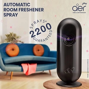 Godrej aer Matic Kit (Machine + 1 Refill) – Automatic Room Fresheners with Flexi Control Spray for Rs.420 @ Amazon