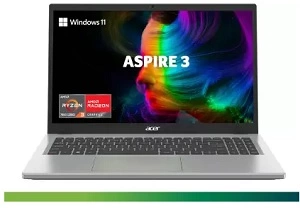 Acer Aspire 3 Ryzen 3 Quad Core 7320U – (8 GB/ 512 GB SSD/ Windows 11 Home) Thin and Light Laptop (15.6 inch) for Rs.27990 @ Flipkart