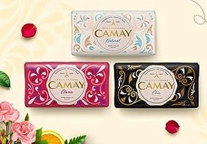 CAMAY International French Fragrance Bath Soap - Flat 50% off