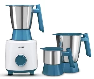 Philips HL7535/01 Mixer Grinder, 500W, 3 Jars with 5 Year Warranty on Motor