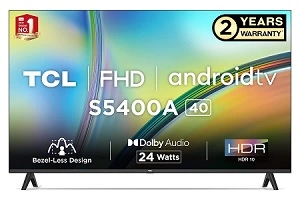 Apply Rs.1000 Coupon: TCL 101 cm (40 inches) Bezel-Less S Series Full HD Smart Android LED TV for Rs.15990 @ Amazon