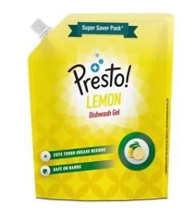 Presto! Dishwash Refill Gel (Lemon, 2L)