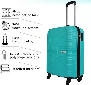 SAFARI Small Cabin Suitcase (55 cm) – ECLIPSE 55 for Rs.1399 @ Flipkart
