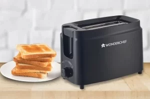 Wonderchef Acura Plus 750 Watt 2 Bread Slice Automatic Pop-up Toaster | 7- Level Browning Controls | Auto Shut Off (2 Year Warranty) for Rs.899 @ Amazon