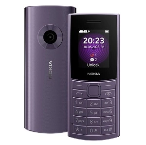 Nokia 110 4G with 4G, Camera, Bluetooth, FM Radio, MP3 Player, MicroSD, Long-Lasting Battery