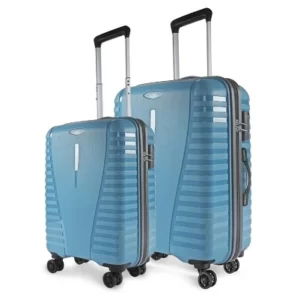 Aristocrat Air Pro Set of 2 Polypropylene Hard Luggage (55cm and 66cm) | Cabin and Large Check-in Luggage | Secured Combination Lock for Rs.3499 @ Amazon