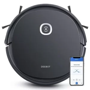 ECOVACS DEEBOT U2 PRO 2-in-1 Robotic Vacuum Cleaner with Mopping, Strong Suction, Smart App Enabled, Google Assistant & Alexa for Hard Floor, Tiles, Carpet & Wood for Rs.12999 @ Amazon