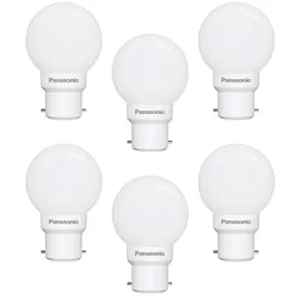 Panasonic 0.5 W B22 LED White Night Light Bulb, Pack of 6 for Rs.157 @ Amazon