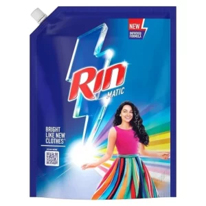 Rin Detergent Liquid Refill 2L Pouch, Designed for Dirt removal in Washing Machine for Rs.250 @ Amazon