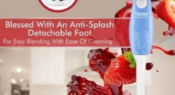 Maharaja Whiteline Hb-146 175 Watt Hand Blender, Stainless Steel Blades for Rs.699 @ Flipkart