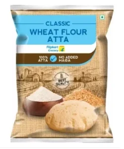 Classic Wheat Flour Atta by Flipkart Grocery (Godhi Hittu) (10 kg)
