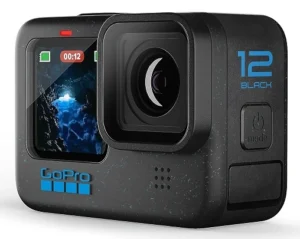 GoPro HERO12 - Waterproof Action Camera with 5.3K60 Ultra HD Video, 27MP Photos, HDR, 1/1.9" Image Sensor, Live Streaming, Webcam