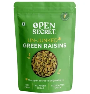 Open Secret Premium Green Raisins 500g for Rs.139 @ Amazon