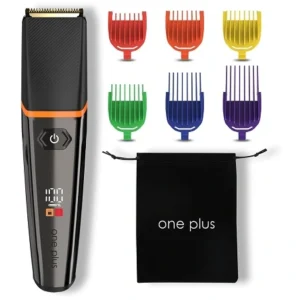 OnePlus OP 17 Cordless waterproof Professional Hair Trimmer Titanium coated blade 120 min Runtime for Rs.899 @ Flipkart