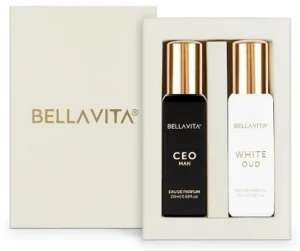 Bellavita CEO MAN perfume & WHITE OUD perfume combo| Citrus & Woody Notes (Long Lasting) for Rs.199 @ Amazon