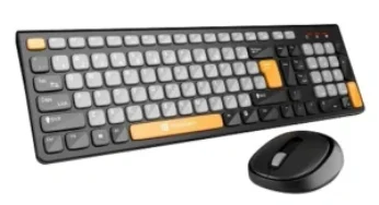 Portronics Key7 Combo Wireless Keyboard & Mouse Set with 2.4 GHz USB Receiver for Rs.796 @ Amazon