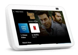Amazon Echo Show 8 (2nd Gen) – Smart speaker with 8″ HD screen, stereo sound & hands-free entertainment with Alexa for Rs.8999 @ Amazon