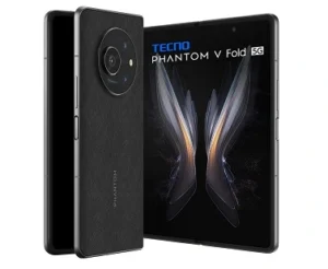 TECNO Phantom V Fold 5G Black (12GB RAM, 256GB Storage) | The First Full Size Fold | LTPO AMOLED Display for Rs.54999 @ Amazon