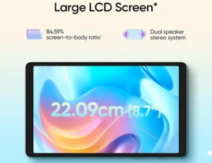 realme Pad Mini WiFi Tablet | 3GB RAM 32GB ROM (Expandable), 22.1cm (8.7 inch) Cinematic Display | 6400 mAh Battery | Dual Speakers for Rs.7999 @ Amazon