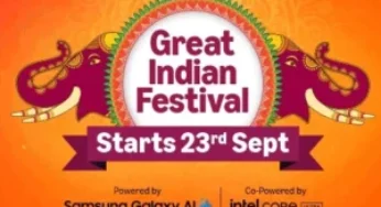 Amazon Great Indian Festival: Deep Discounted Deals & Offers+10% Extra off with SBI Debit / Credit Card (Sale is Live for Prime Members)