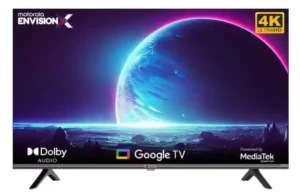 MOTOROLA EnvisionX 165 cm (65 inch) Ultra HD (4K) LED Smart Google TV with Inbuilt Box Speakers & Dolby Audio