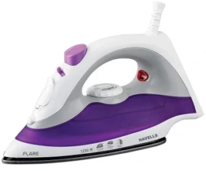 Havells Flare 1250 W Large Tank Steam Iron with 2 Year Warranty