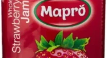 Mapro Whole Strawberry Jam, 1kg for Rs.159 @ Amazon
