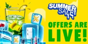 Flipkart Summer Sale: Up to 80% Off on AC, Refrigerator, Coolers, Fans + AXIS Bank / HDFC / BOB Credit Card Offer