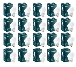 Bajaj Ivora HB LED Lamp 9W CDL Cool Daylight | Energy Efficient | Environment Friendly | Ir, Uv Free (Pack of 20)